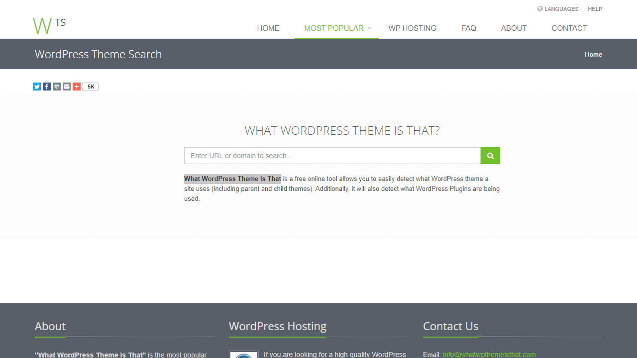 What WordPress Theme Is That