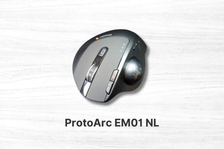 ProtoArc トラックボールマウス EM01 NL